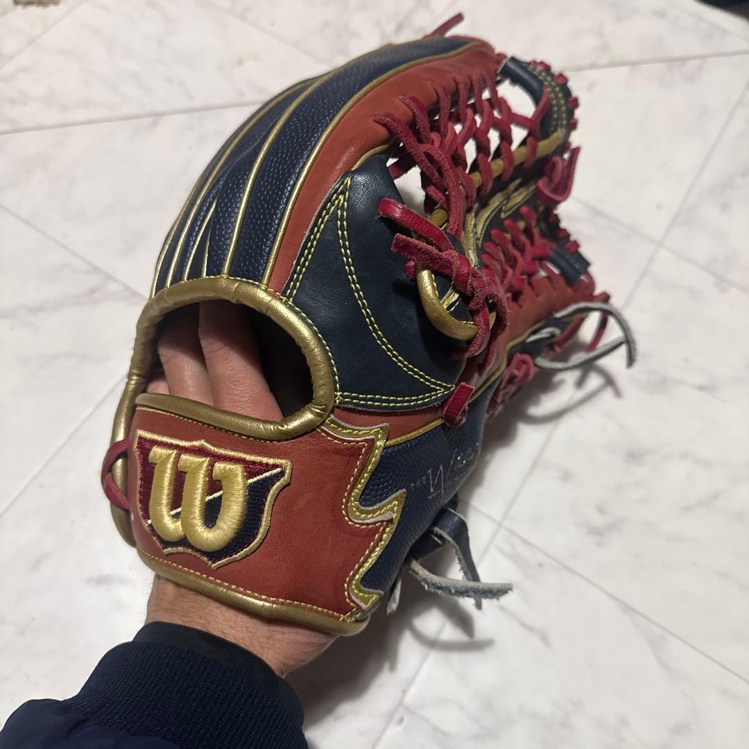 ウィルソンWilson 一般軟式用グラブ 外野手用DUALモデル　D8型