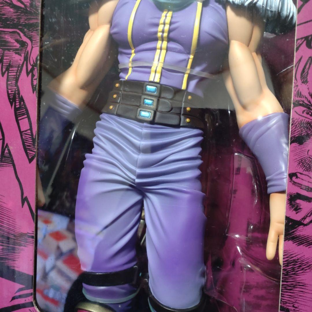 レイ(黒髪) 「北斗の拳」 ソフトビニールモデル 海洋堂　リペイント版と通常版