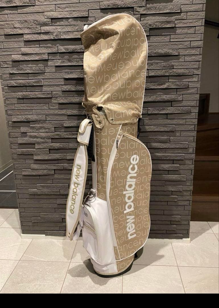 new balance ベージュゴルフバッグ・キャディバッグ