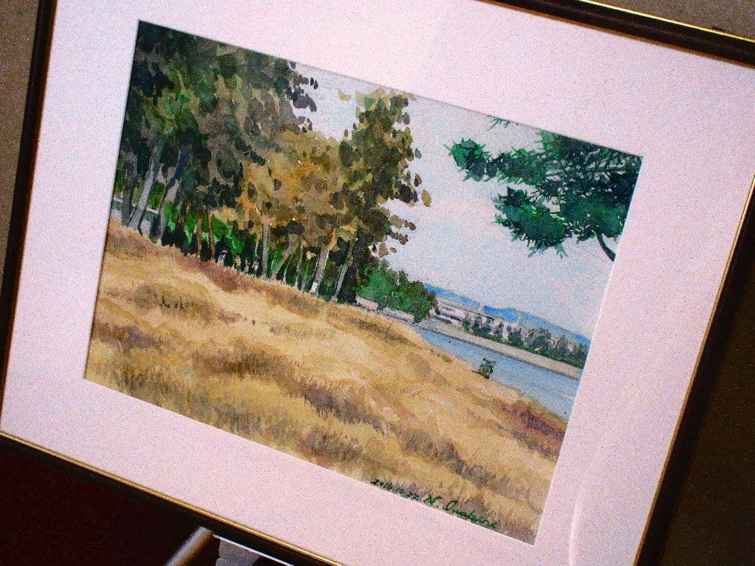 水彩画 風景画 2016年制作 原画 F6サイズ