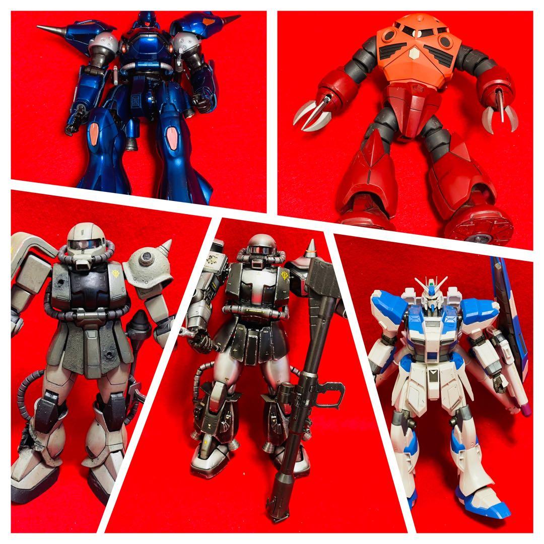 ガンダムプラモデル　ガンプラ　おまとめ　5点セット