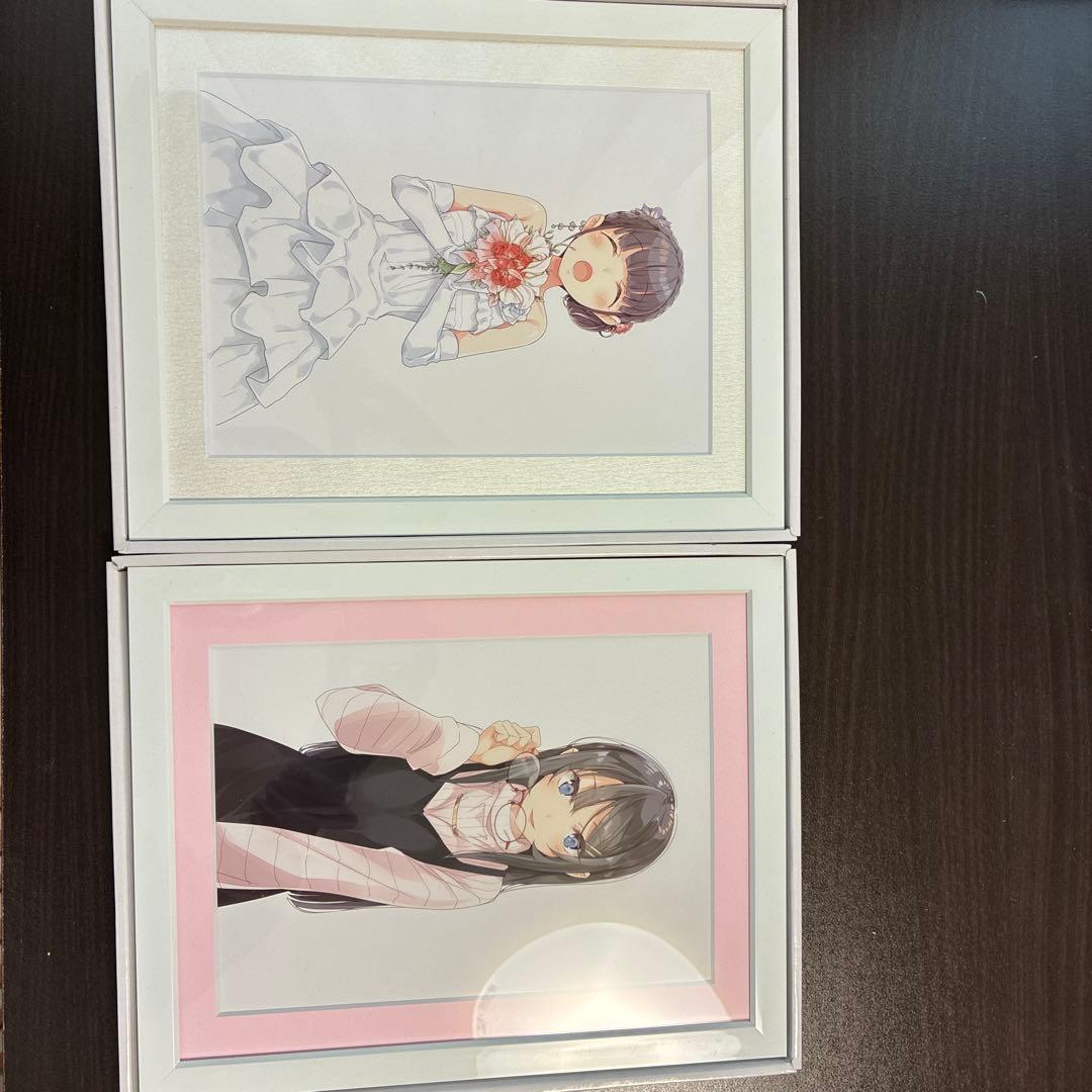 青春ブタ野郎シリーズ　オンラインくじ　S賞　キャラファイングラフ　2枚セット