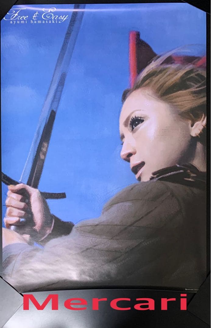 2枚セット/B2ポスター 浜崎あゆみ Free&Easy AYU 非売品 プロモ