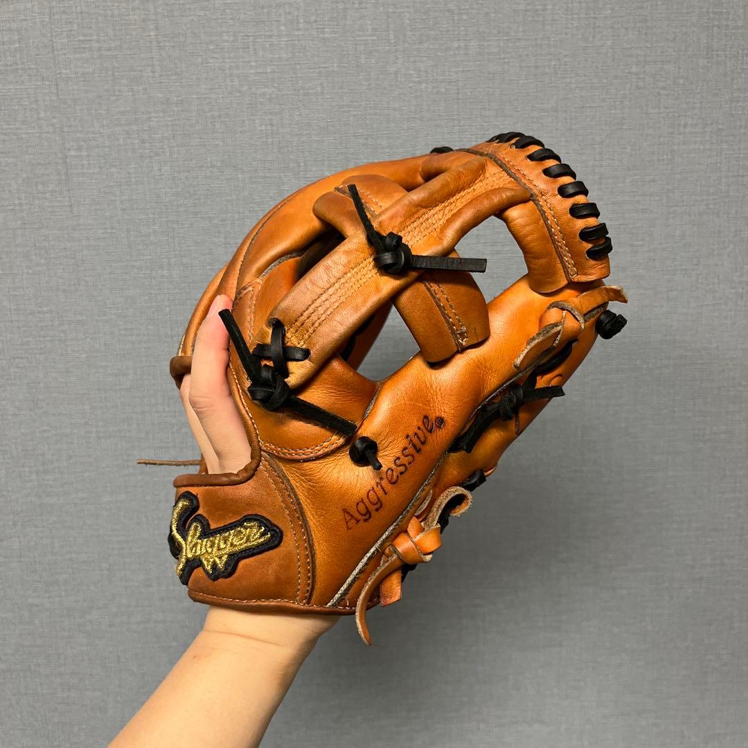 1123 スラッガー 辻モデル 型抜群 即戦力 硬式 内野手用グローブ