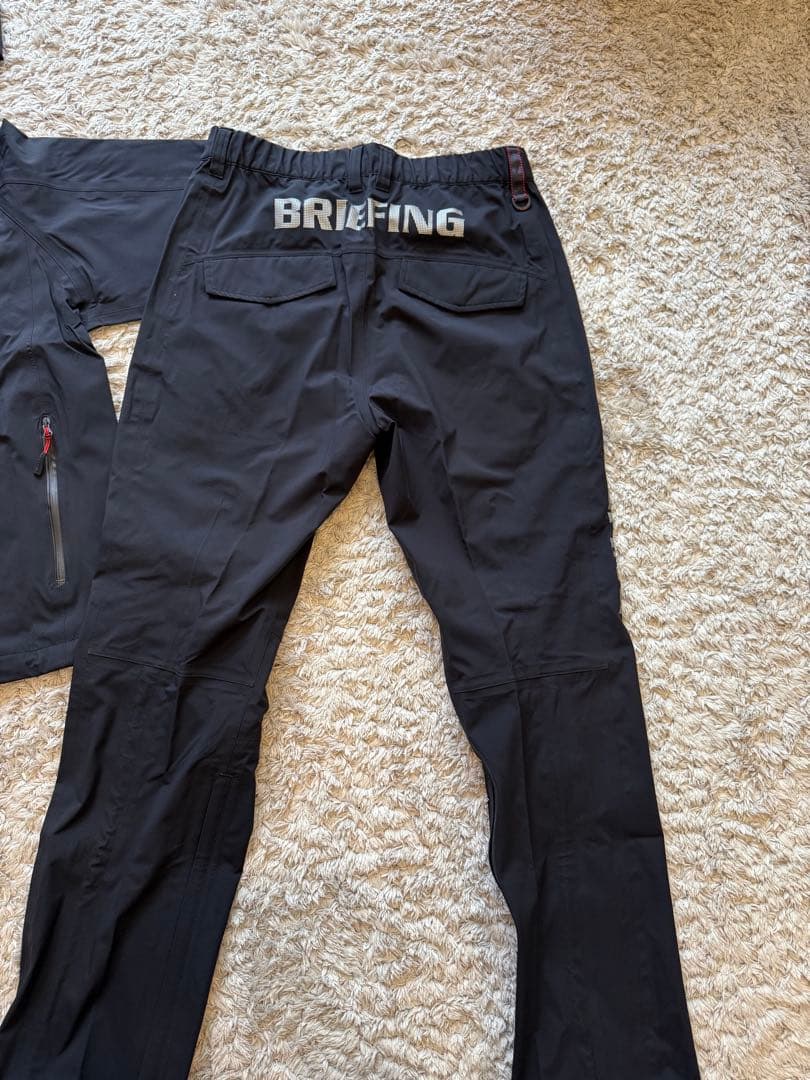 【極美品】BRIEFING ブリーフィング ゴルフ　レインウェア
