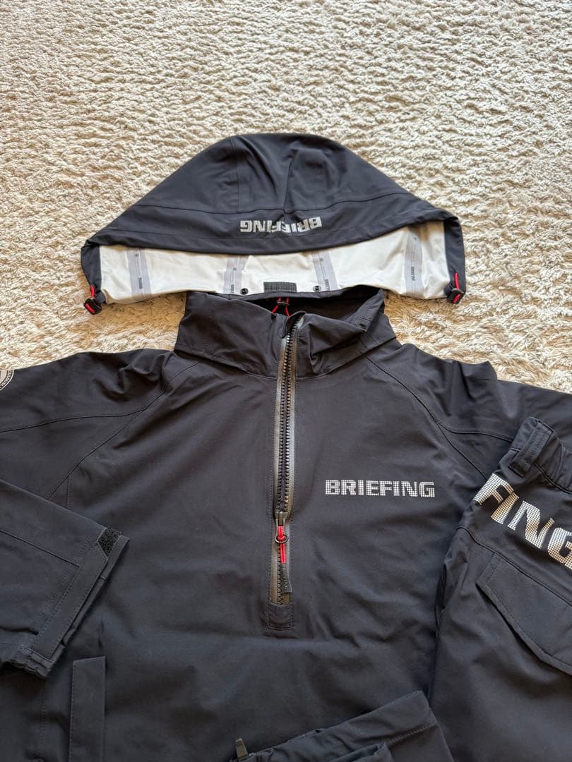 【極美品】BRIEFING ブリーフィング ゴルフ　レインウェア
