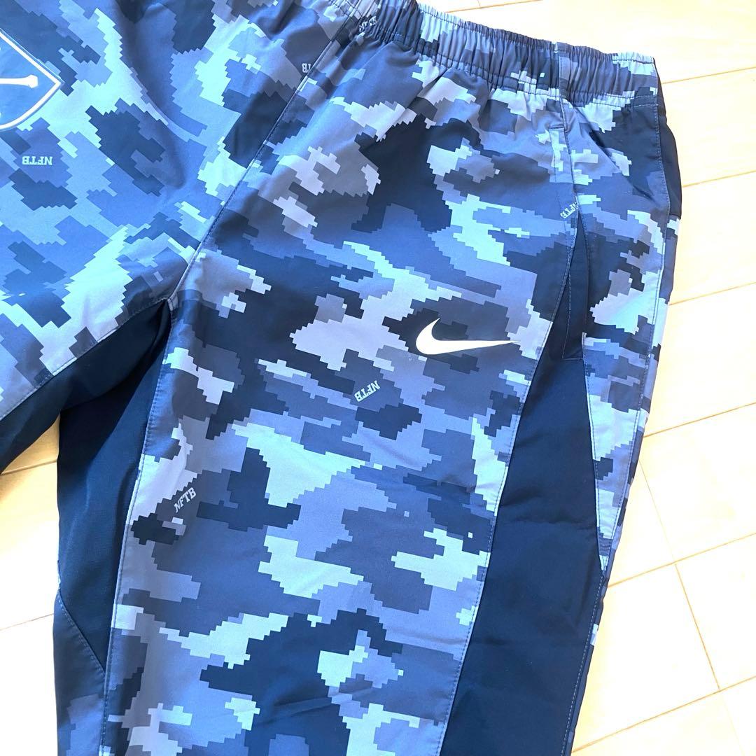 上のみ新品未使用人気カラーNIKEナイキ NFTBピステセットアップカモフラ