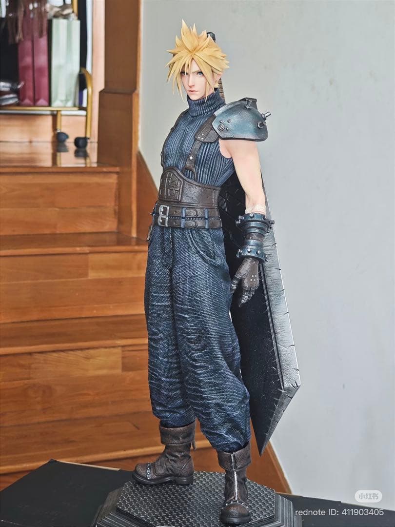 Fanart FF7R クラウド・ストライフ 1/3 ガレージキット スタチュー
