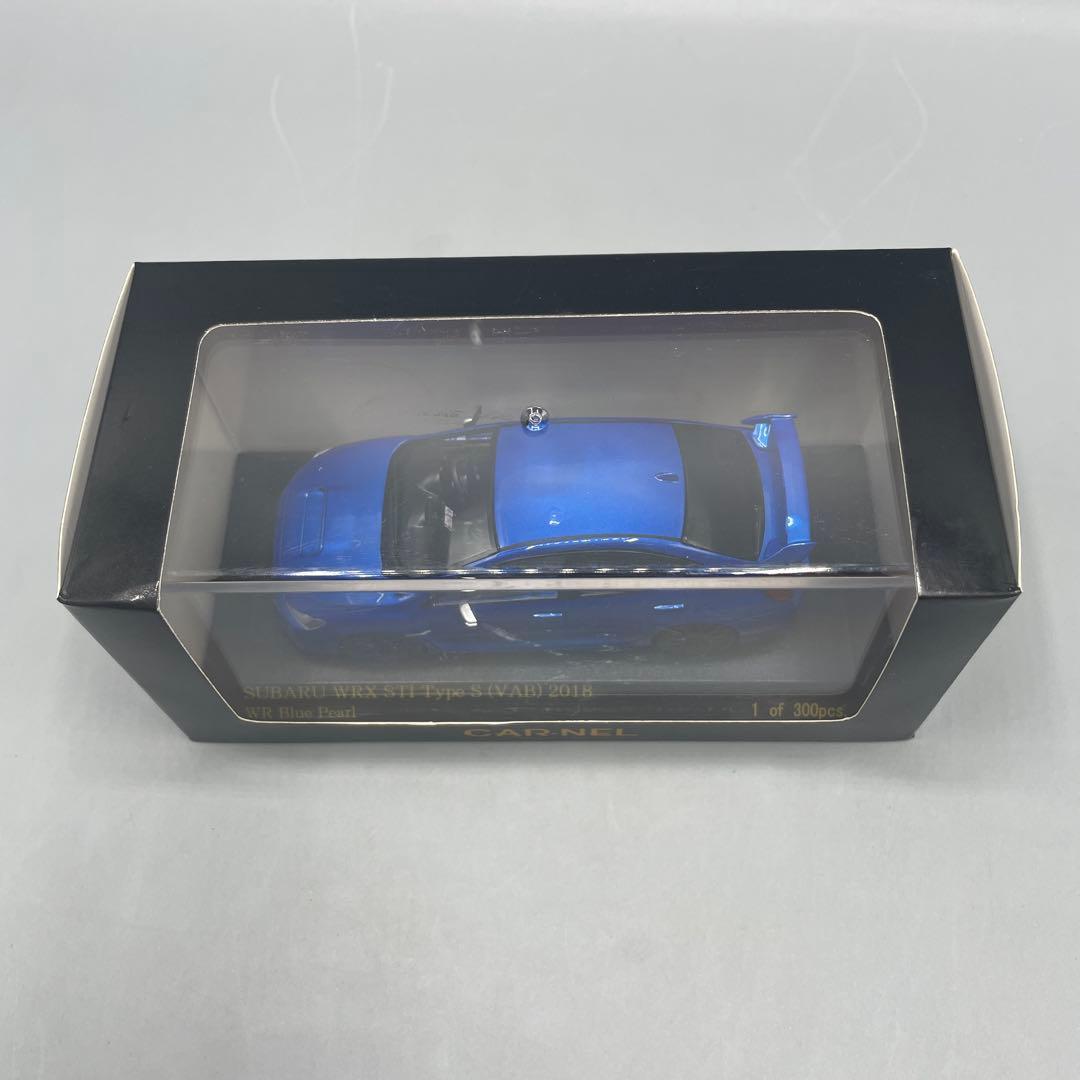1/43 スバル WRX STI Type S VAB 2018 ブルーパール