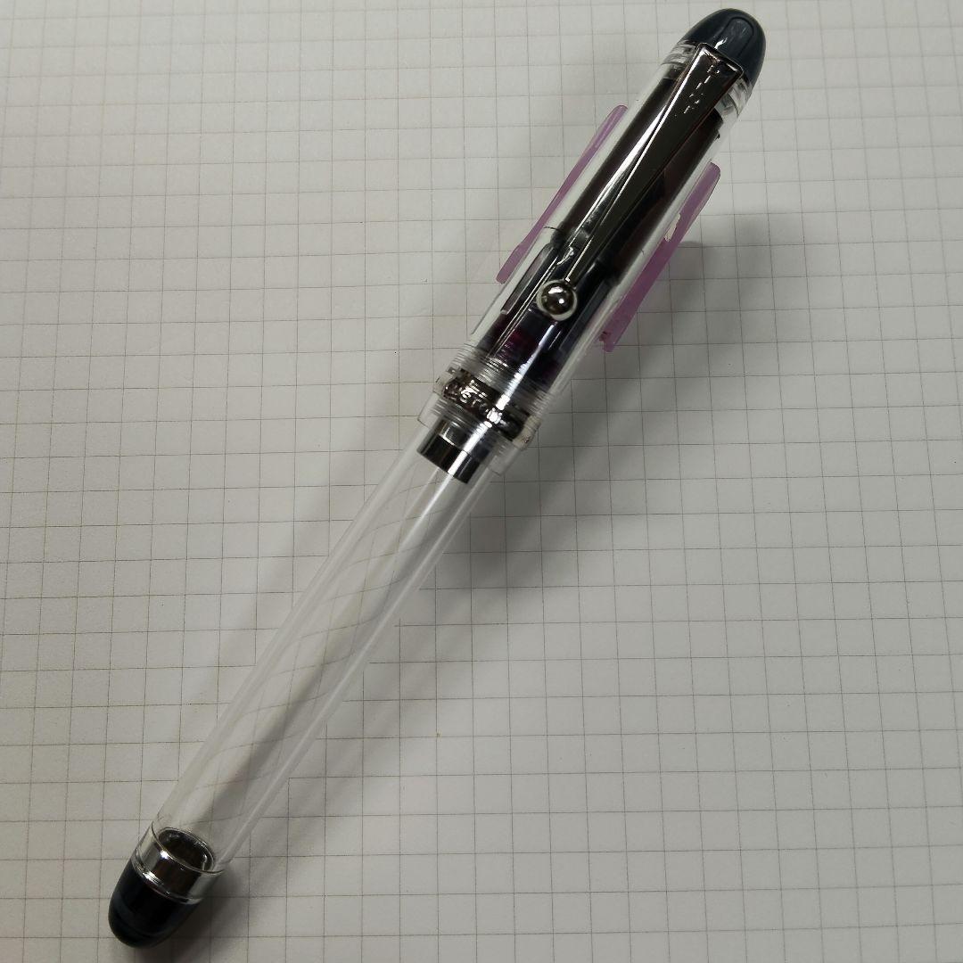 【廃番カラー】パイロット カスタム74 ノンカラー 万年筆 14K585 中字