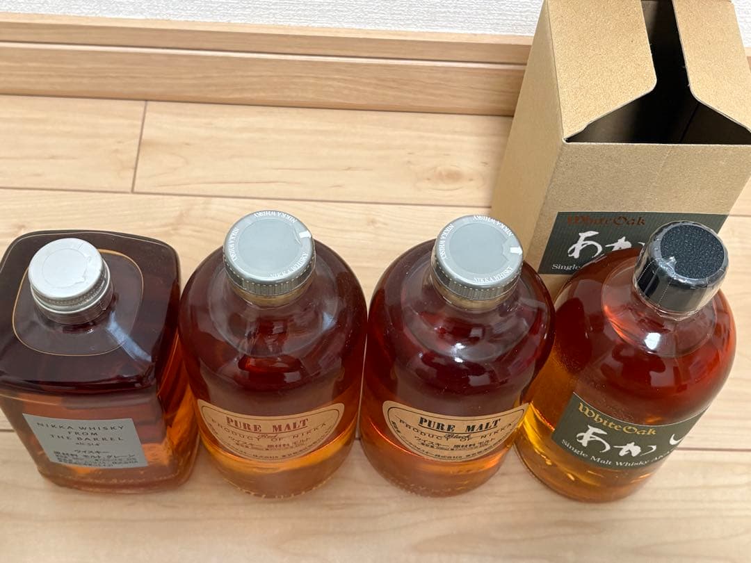 500mlウイスキー4本セット