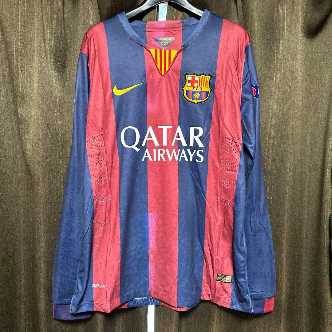 【新品】ネイマール ユニフォーム 長袖 バルセロナ 新品タグ オーセンティック