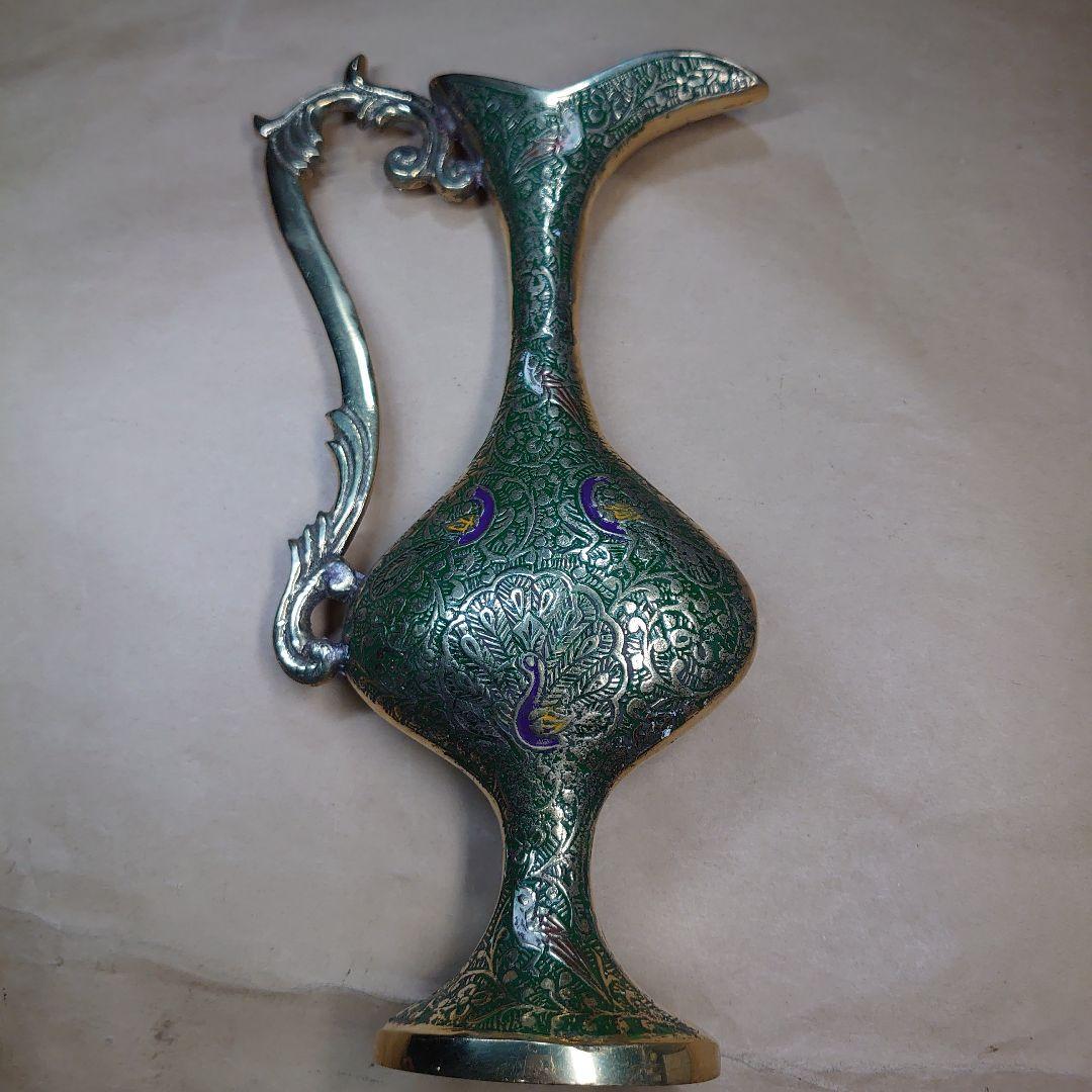 真鍮製　水差し