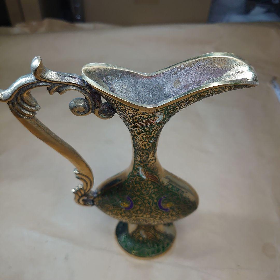 真鍮製　水差し