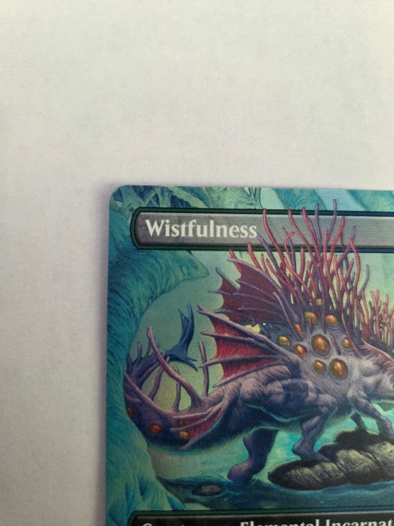 MTG 幽愁/Wistfulnessボーダーレス foil 英語版