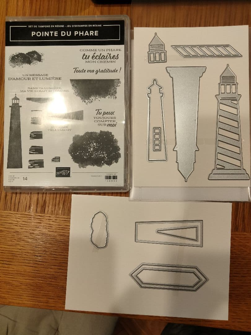再値下げ！未使用　灯台スタンプ＆ダイ　スタンピンアップ