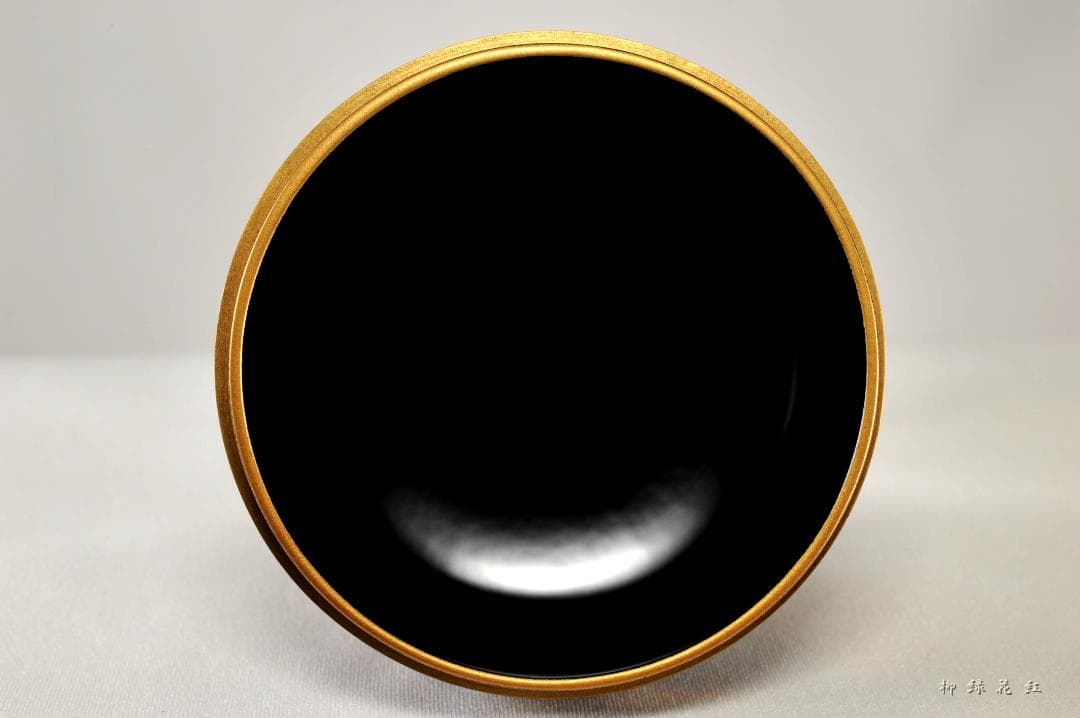 十三代 黒田正玄 桐蒔絵 竹 平棗 鵬雲斎 在判 書付 共箱 正玄 茶道具