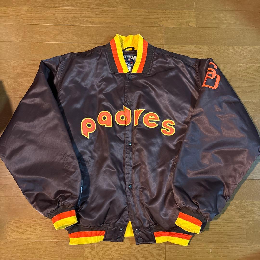 majestic サンディエゴ パドレス cooperstown スタジャン