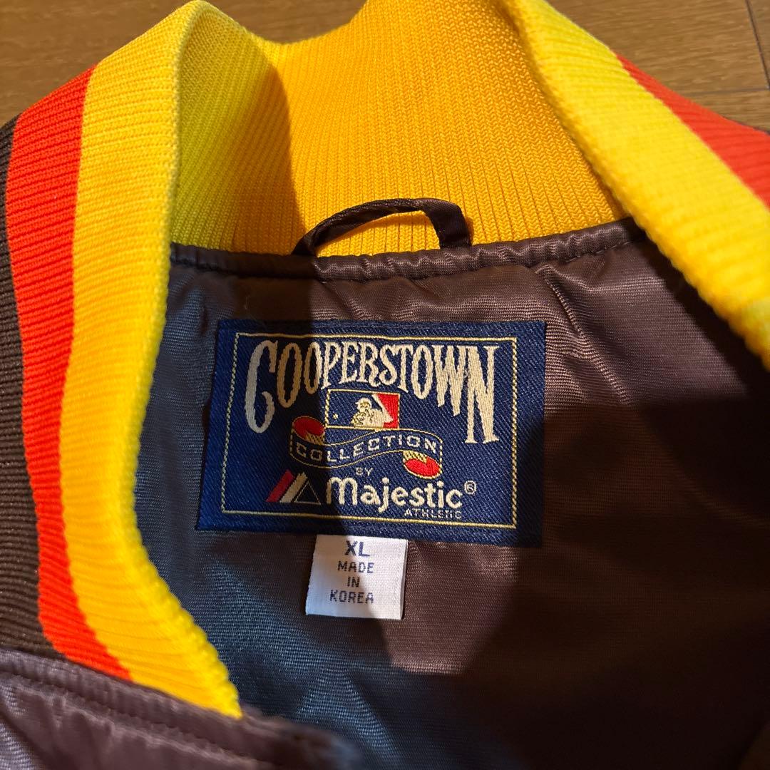 majestic サンディエゴ パドレス cooperstown スタジャン