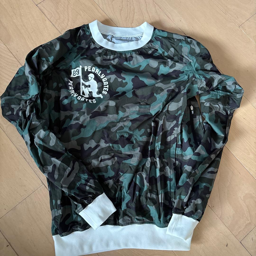PEARLY GATES カモフラージュ ロングスリーブ