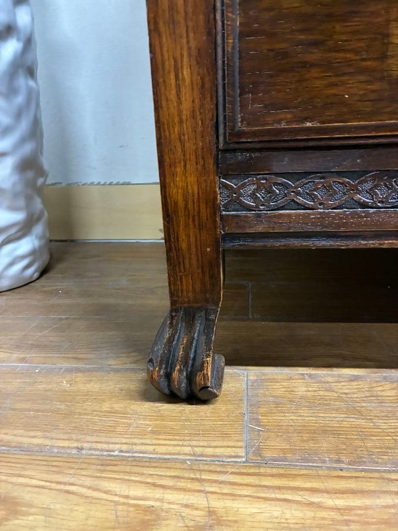 管421☆イギリス製☆ロイズアンティークス☆3段チェスト