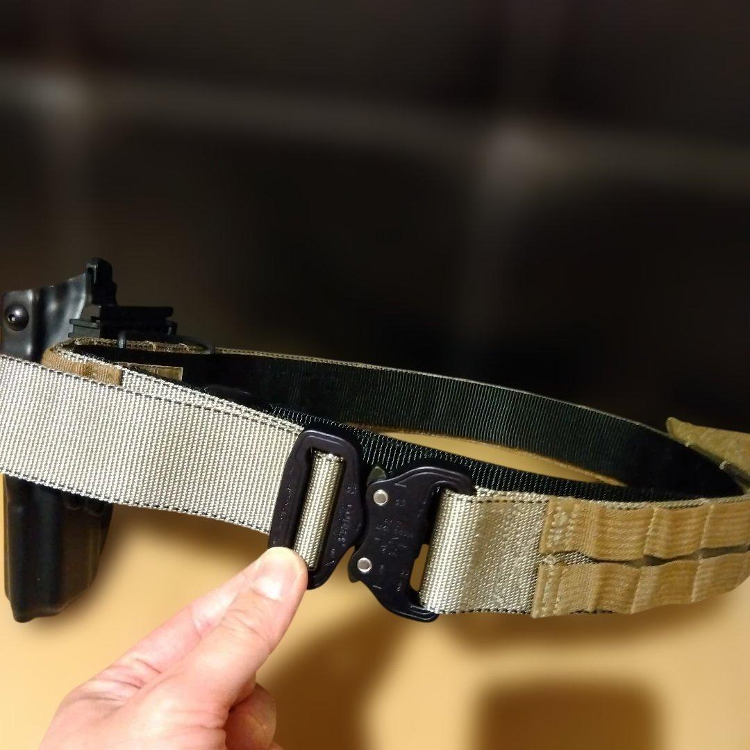 米国製　 215 GEAR　ファーストライン　ベルト　コブラバックル付き