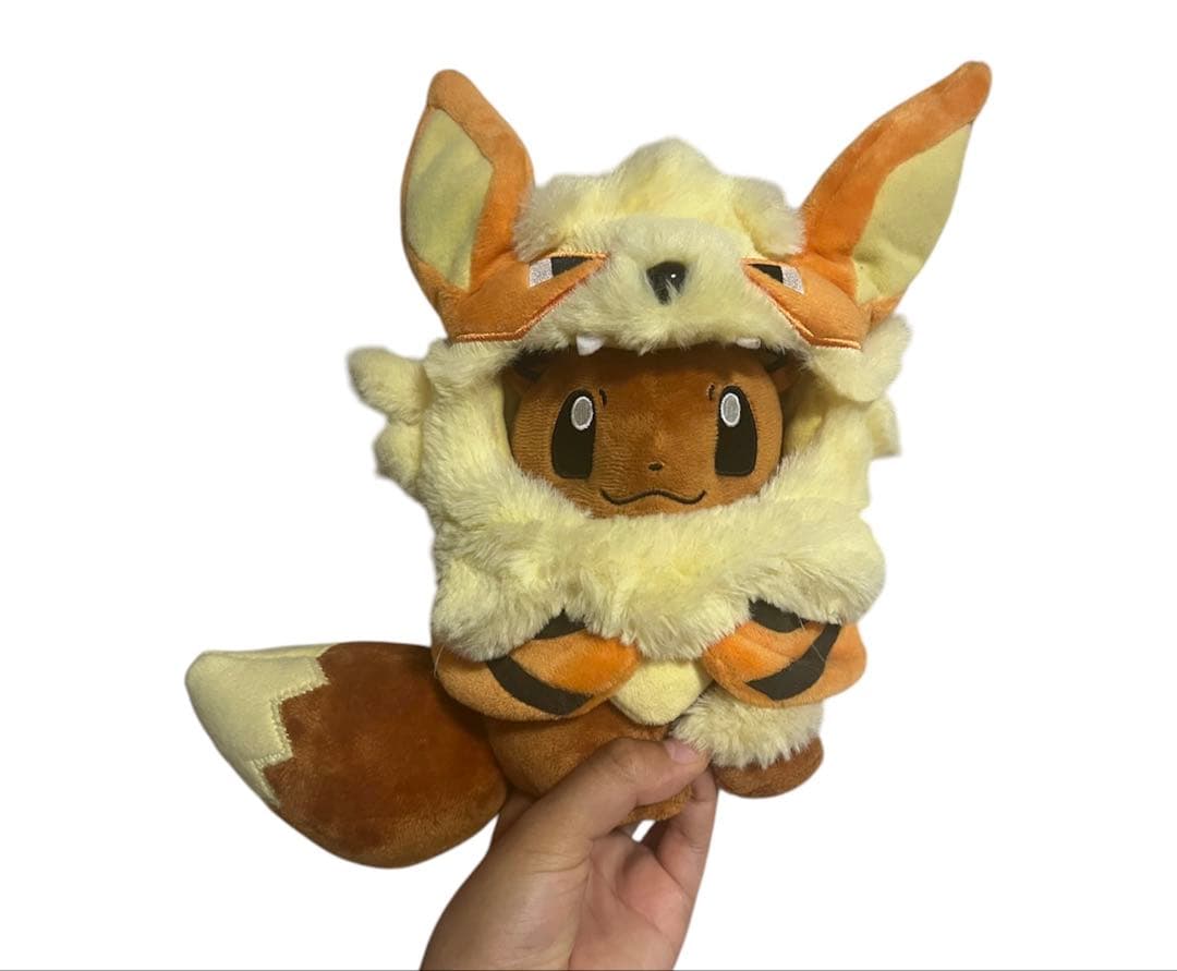 ウィンディポンチョのイーブイぬいぐるみ　沖縄限定　ポケモンセンター
