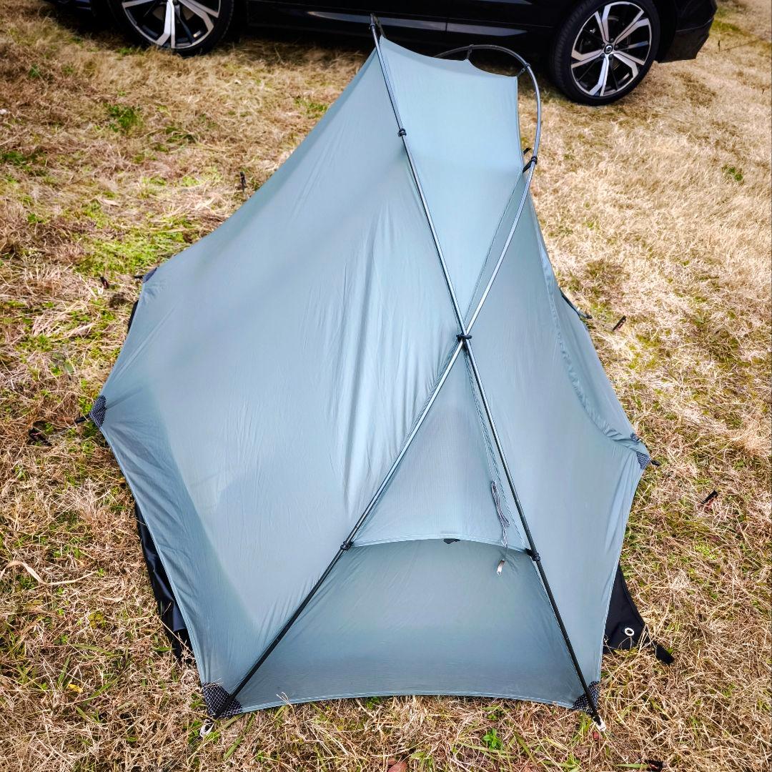 PreTents プレテントLight rock 1P フットプリント付き