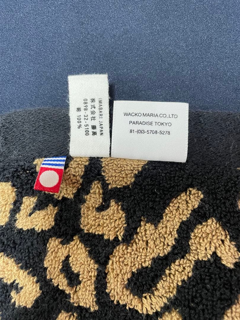 【未使用】WACKOMARIA ワコマリア フェイスタオル