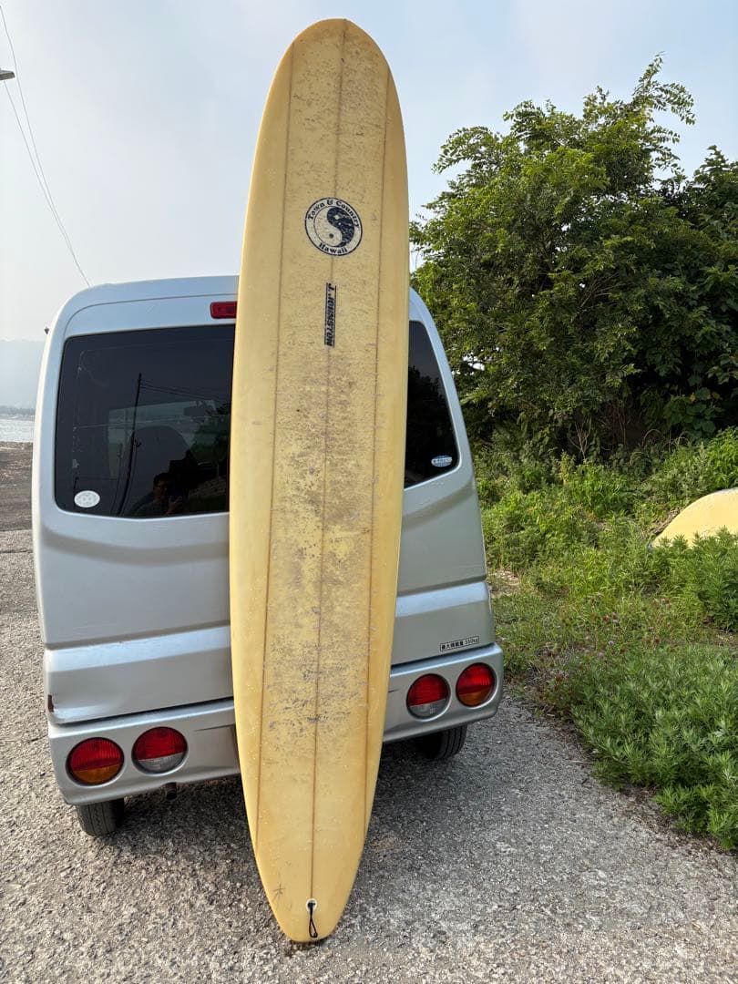 *様 ロングボード 陰陽マーク付き 手渡し希望