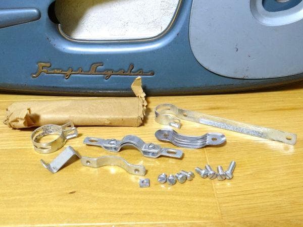 ビンテージ FUJI 富士自転車 チェーンカバー 昭和 レトロ 当時物 現状