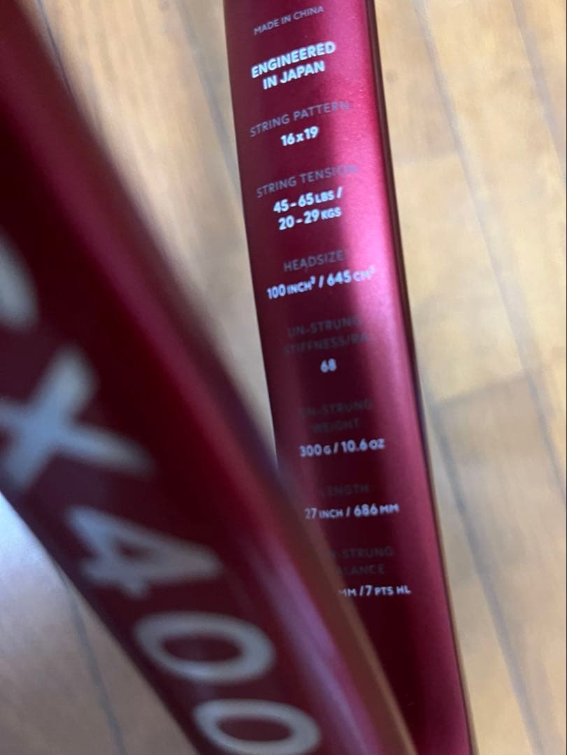 2024年モデル　CX400TOUR　DUNLOP　テニスラケット