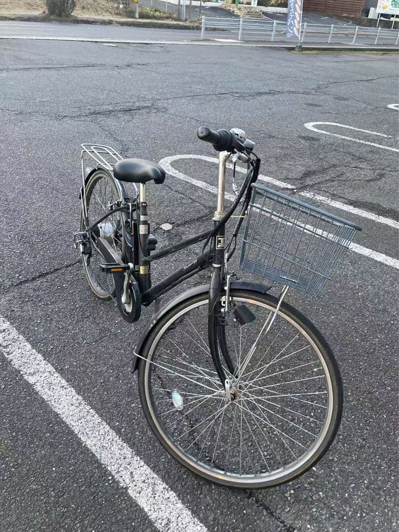 手元コントローラーでアシストモードの切替 電動アシスト自転車　DACT266