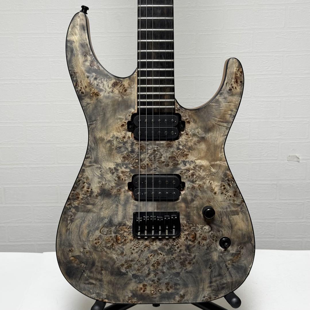 【美品】EDWARDS E-HR6-FX/BM Ash Black エレキギター