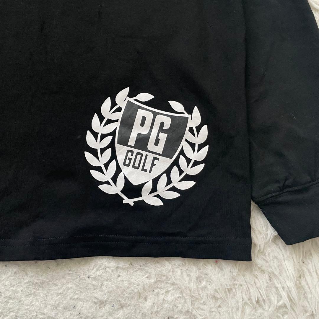 PEARLY GATES モックネック　長袖　ロンT ストレッチ素材　洗える