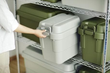 日本製 ６個セット トランクカーゴ20L　カーキ