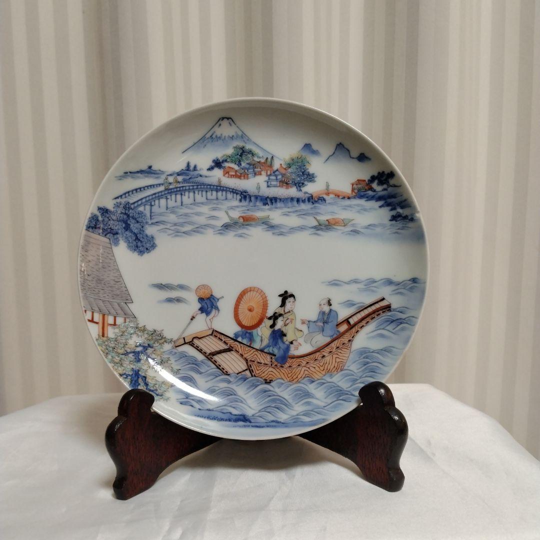 今泉今右衛門　絵皿