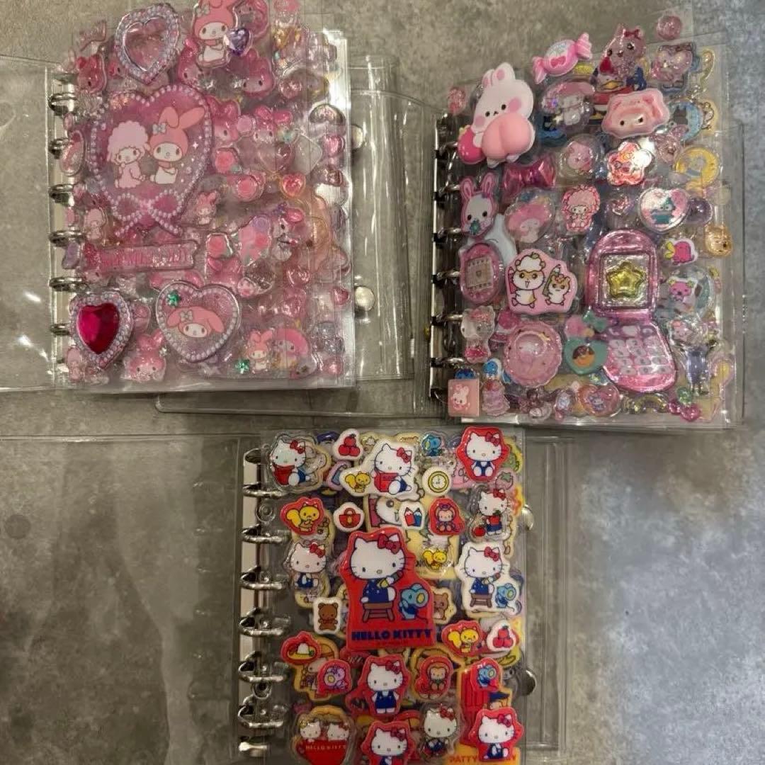 シール帳 完成品 ボンボンドロップシール うるちゅるシール シール帳付き