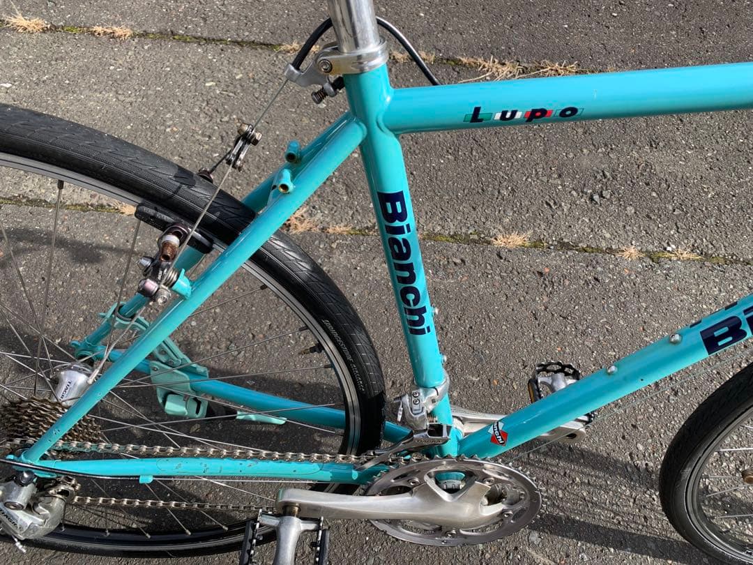 【即乘】送料無料BianchiロードバイクLupo SHIMANO3X9S27速