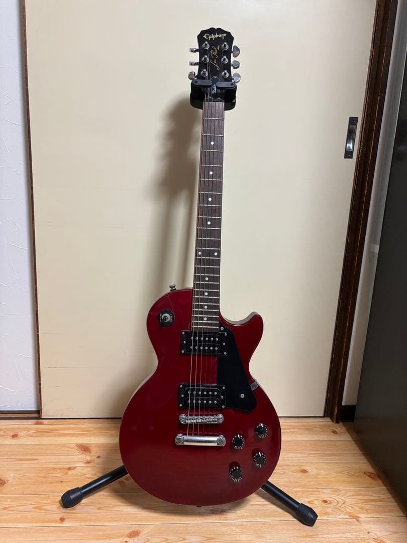 epiphone Les Paul studio ケース&スタンド付　赤 RED