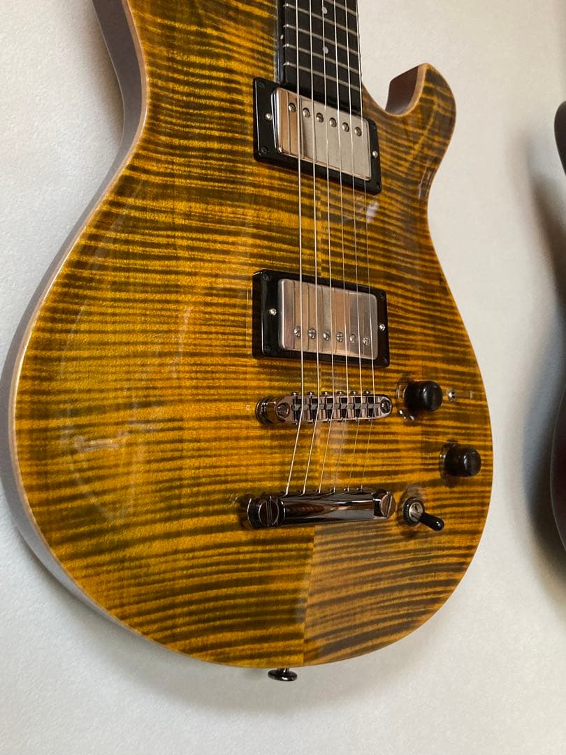 世界に1本 YOKOYAMA GUITARS エレキギター ホンマホ PRS搭載