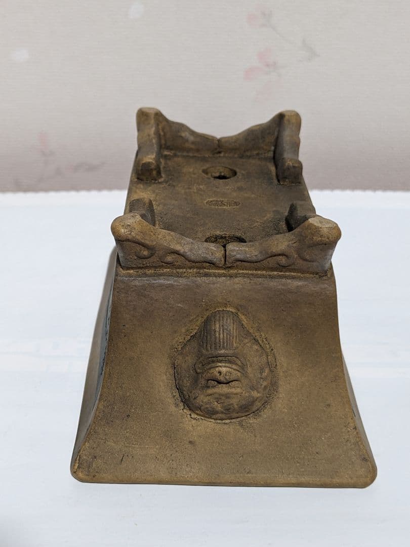 ♦中国 長方形 神獣飾り盆栽鉢 小品盆栽鉢 古玩古美術品 コレクション 骨董品