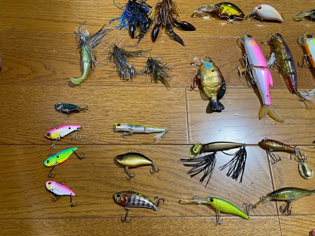 バス釣り引退セット（写真全部）※新品多数※