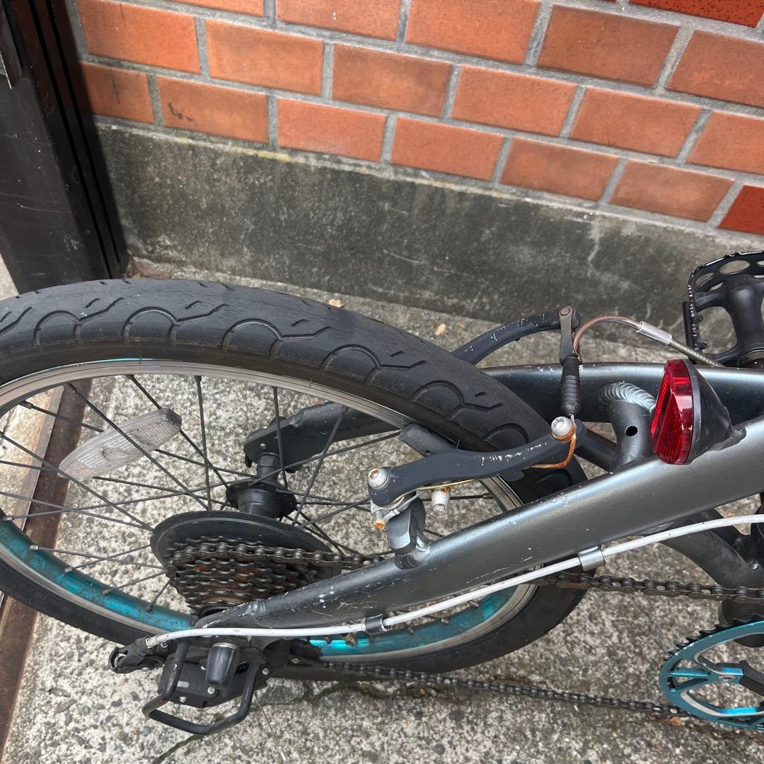 RENAULT 折りたたみ自転車 グレー