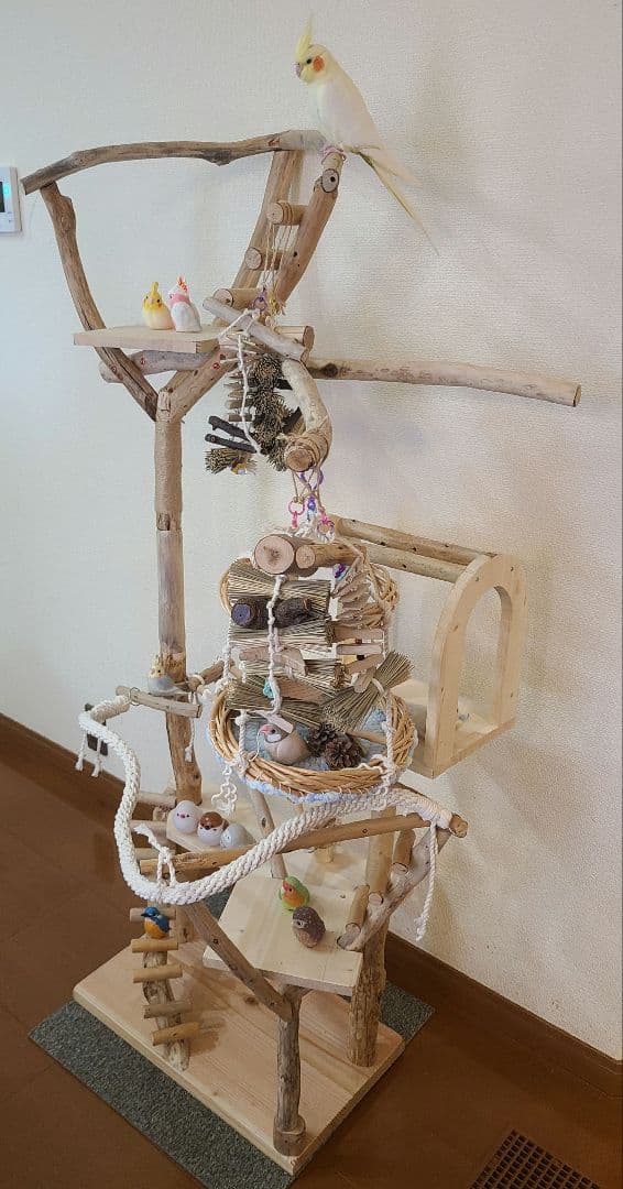 ② MEGオーダーバードアスレチック　流木　ハンドメイド