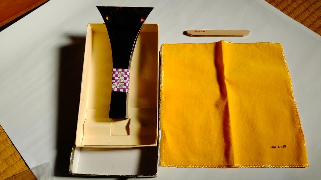 バチ　三味線　津軽撥　三味線用バチ　ばち　撥　未使用　一ふじ印