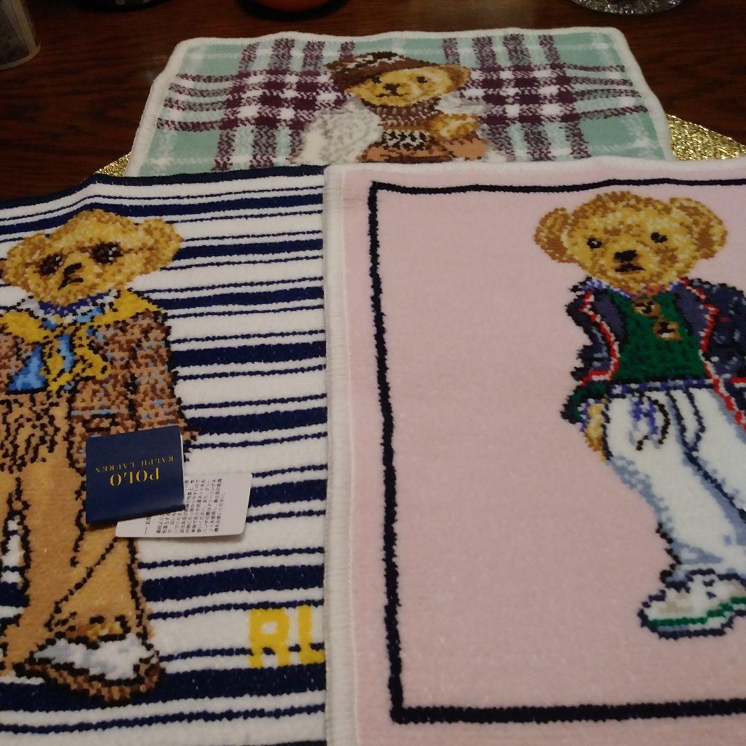 11.space様 　クマデザイン タオルハンカチ