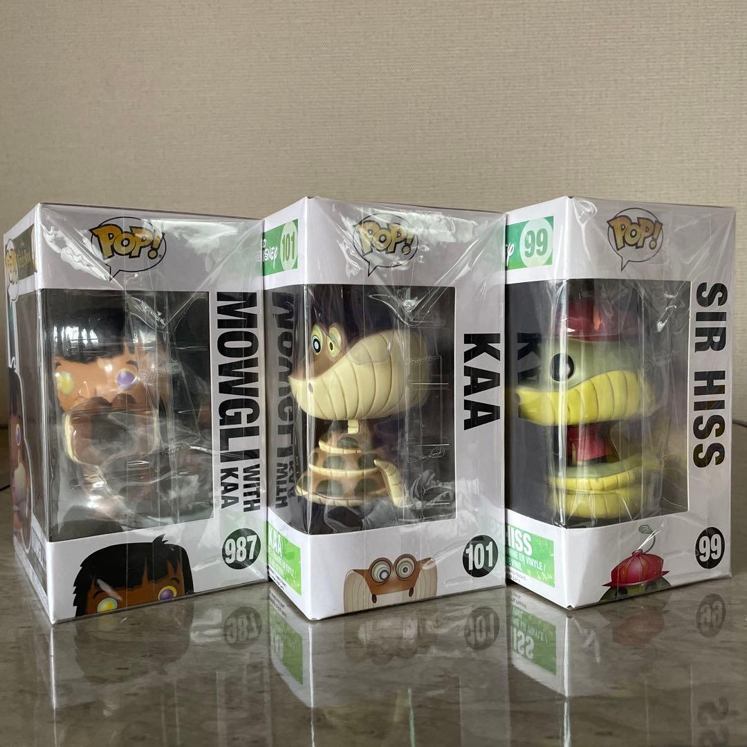 Funko Pop! Disney フィギュア 3体セット