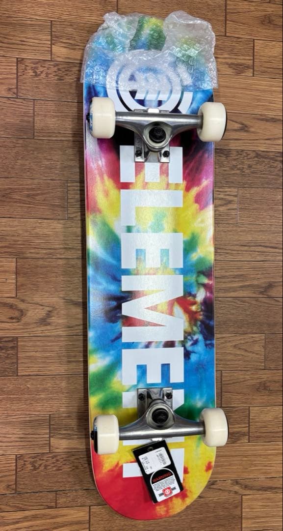 ト*タ様 新品◆ ELEMENT レインボーカラー スケートボード コンプリート