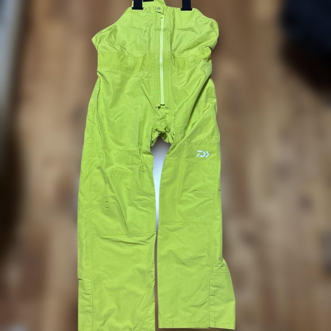 新品　Daiwa DR-3723 イエロー×グレー GYネットレインスーツ